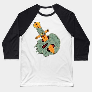 Skull and Dagger Baseball T-Shirt